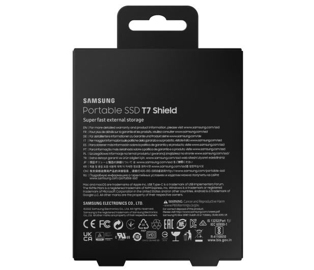 Samsung SSD T7 Shield 1TB USB 3.2 Gen. 2 Czarny - 729819 - zdjęcie 10